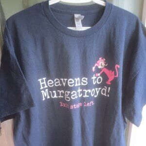 Brand New Snagglepuss Heaven to Murgatroyd Heavyweight Cotton T-Shirt - Size 2XL